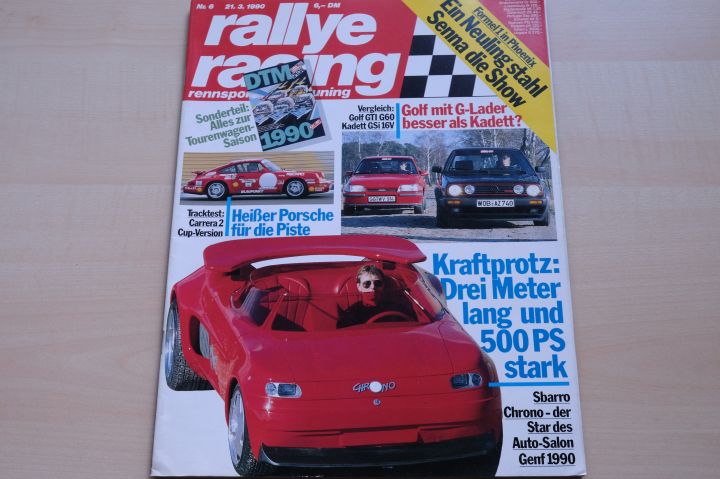 Deckblatt Rallye Racing (06/1990)